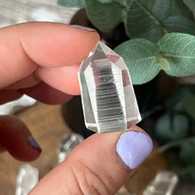 Load image into Gallery viewer, Mini Clear Quartz Lemurian Tower
