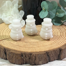 Load image into Gallery viewer, AKindHoliday: Small White Jade Snowman
