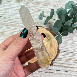 Pre-Loved: Clear Quartz with Hematoid DT