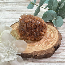 Load image into Gallery viewer, Orange Aragonite Raw Star Cluster

