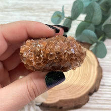 Load image into Gallery viewer, Orange Aragonite Raw Star Cluster
