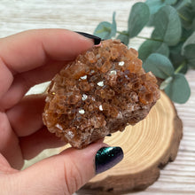 Load image into Gallery viewer, Orange Aragonite Raw Star Cluster
