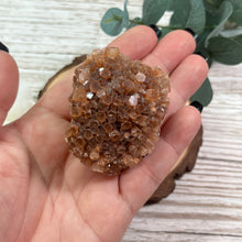 Load image into Gallery viewer, Orange Aragonite Raw Star Cluster
