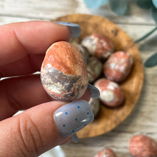 Load image into Gallery viewer, Orange Bracciated Jasper Cuddle (Semi-Polished)
