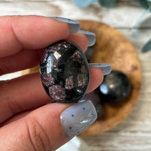 Load image into Gallery viewer, Arfvedsonite Garnet Cuddle
