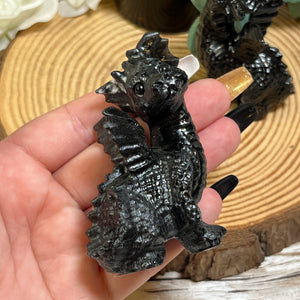 Obsidian Winged Dragon