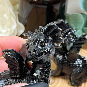 Obsidian Winged Dragon