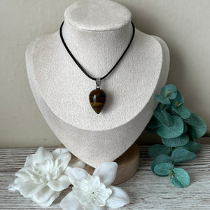 Tigers Eye Drop Pendant