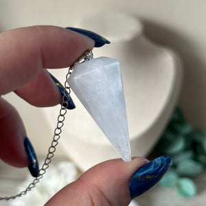Clear Quartz Sample Pendulum