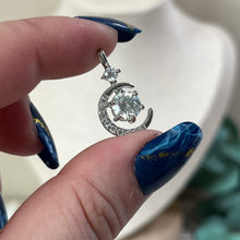 Load image into Gallery viewer, Moon Drop Pendant (S925 &amp; CZ)
