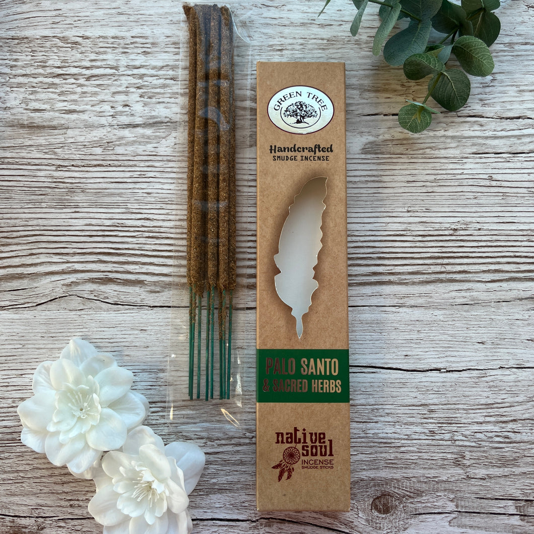 Native Soul Palo Santo & Sacred Herbs Smudge Sticks