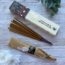 Load image into Gallery viewer, Native Soul White Sage &amp; Dragon&#39;s Blood Incense Sticks
