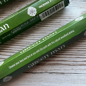 Elements Green Man Incense Sticks