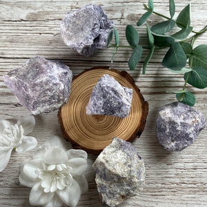 Raw Specimen: Lepidolite