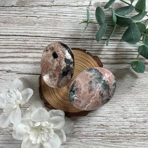 Pink Amethyst Palmstone