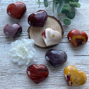 Mookaite Jasper Heart