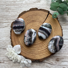 Load image into Gallery viewer, Amethyst Lace Agate Palmstone
