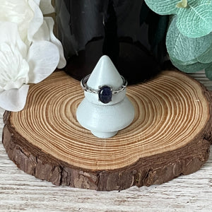 Oval Iolite S925 Ring