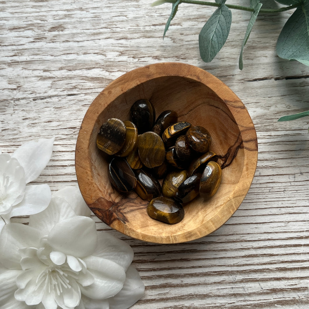 Misfit: Tigers Eye Cabochon Bag