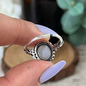 Rope Blue Lace Agate S925 Ring