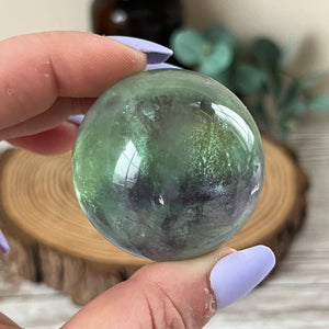 Rainbow Fluorite Sphere (A-Grade)