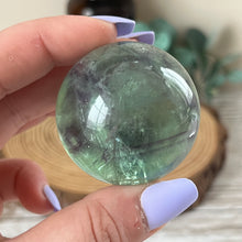 Load image into Gallery viewer, Rainbow Fluorite Sphere (A-Grade)
