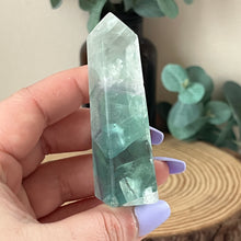 Load image into Gallery viewer, MISFIT: Feather Fluorite Obelisk

