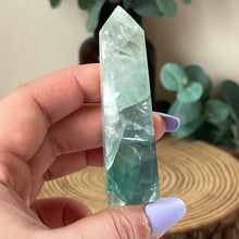 Load image into Gallery viewer, MISFIT: Feather Fluorite Obelisk
