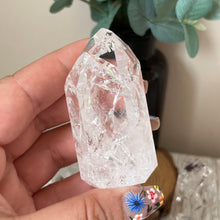 Load image into Gallery viewer, Smaller Crackle Quartz Towers
