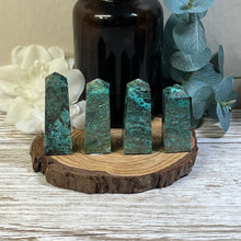 Load image into Gallery viewer, Small Chrysocolla Obelisk (Batch 2)
