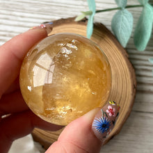 Load image into Gallery viewer, Honey Calcite Sphere (AGrade)
