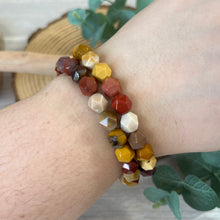 Load image into Gallery viewer, Mookaite Faceted Bracelet
