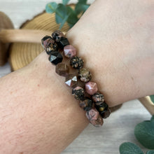 Load image into Gallery viewer, Rhodonite Faceted Bracelet
