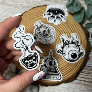 Sticker Pack: B&W