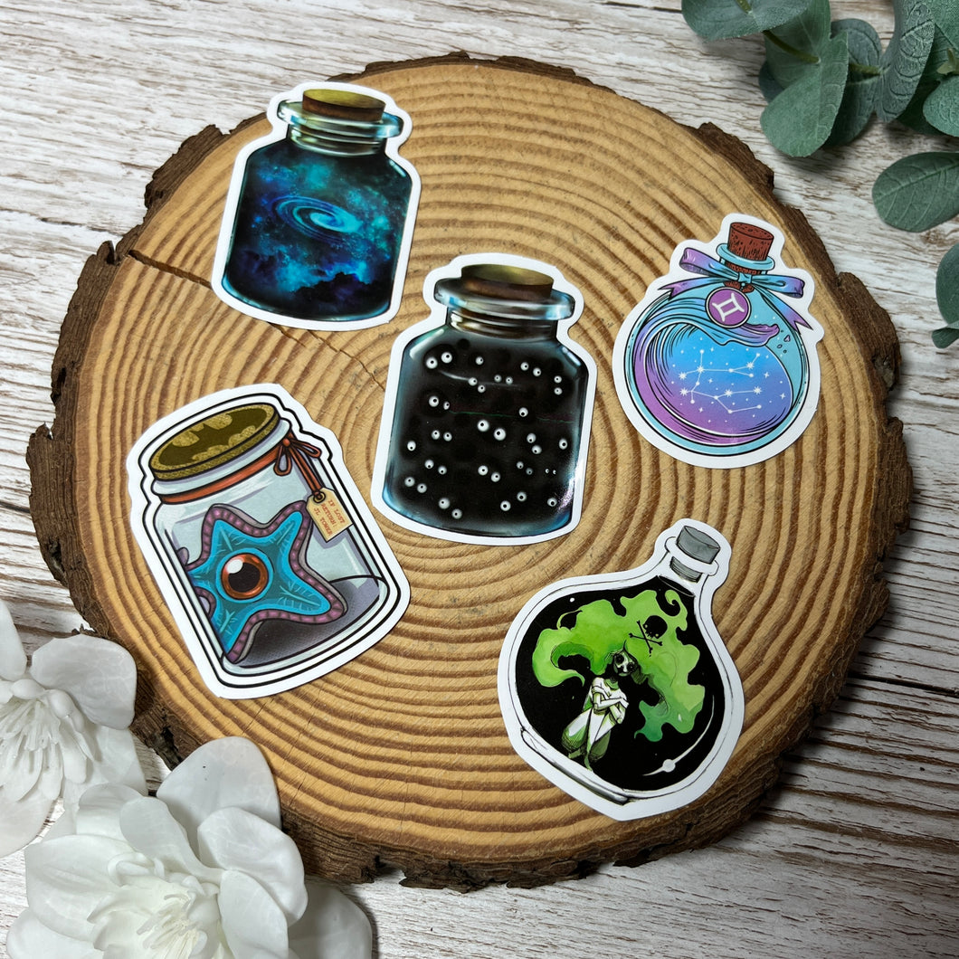 Sticker Pack: Bottled