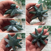 Load image into Gallery viewer, Moss Agate Octopus
