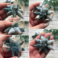 Load image into Gallery viewer, Moss Agate Octopus
