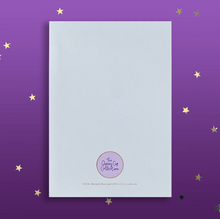 Load image into Gallery viewer, Made of Stars A5 Blank Notepad - The Quirky Cup Collective
