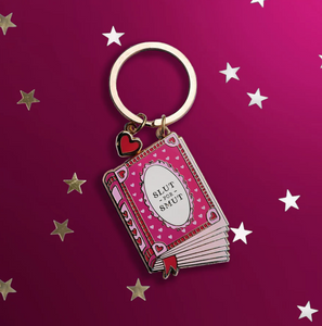 Sl*t for Smut Pink Keyring - The Quirky Cup Collective
