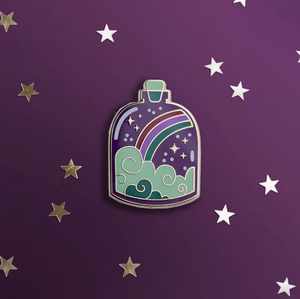 Pride Potion Bottle Pin - The Quirky Cup Collective