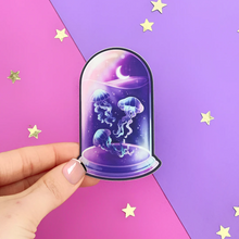 Load image into Gallery viewer, My Squish Jellyfish Dome Sticker - The Quirky Cup Collective
