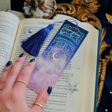 Load image into Gallery viewer, Otherworldly Bookmark Blue - The Quirky Cup Collective
