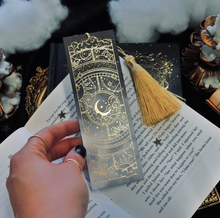 Load image into Gallery viewer, Otherworldly Bookmark Black - The Quirky Cup Collective
