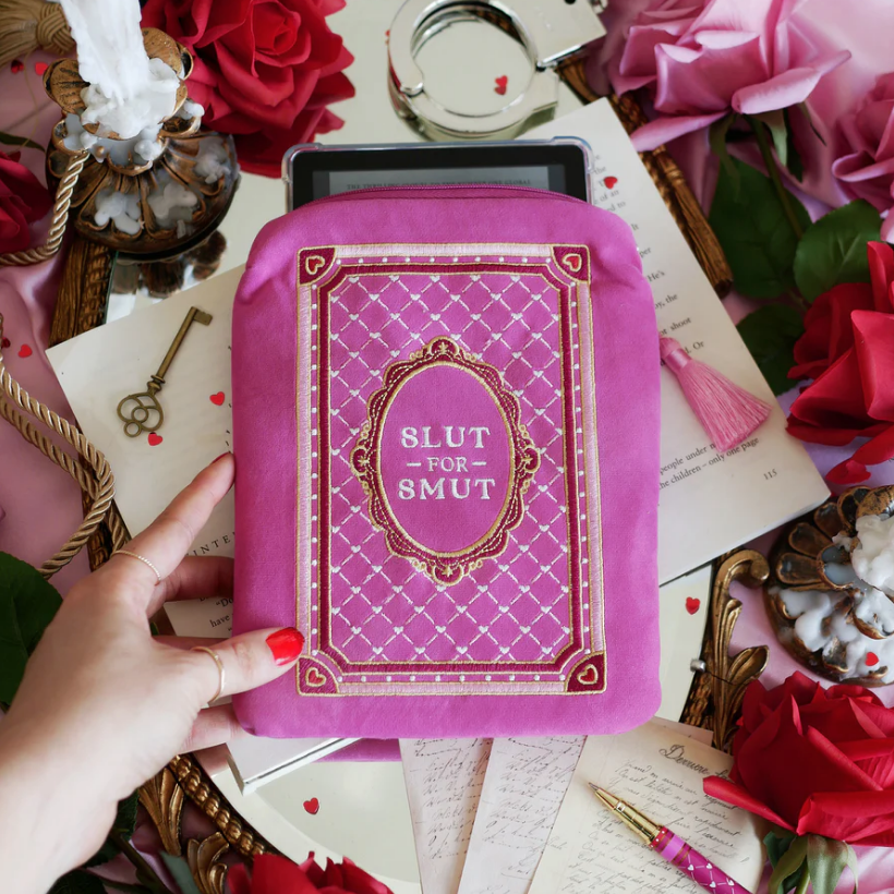Slut for Smut Pink Kindle & E-Reader Sleeves  - The Quirky Cup Collective