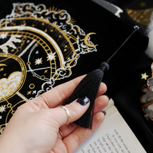 Load image into Gallery viewer, Black Otherworldly Book &amp; Ipad Sleeve (2 Pocket) - The Quirky Cup Collective
