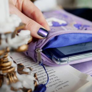 Purple Otherworldly Kindle & E-Reader Sleeves  - The Quirky Cup Collective