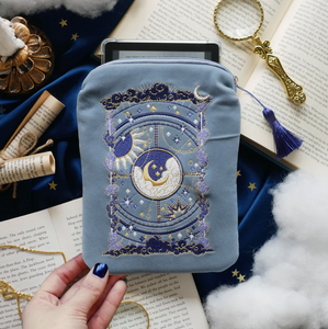 Blue Otherworldly Kindle & E-Reader Sleeves  - The Quirky Cup Collective