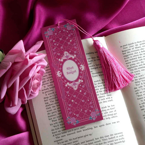 Slut for Smut Bookmark - Pink 2.0 - The Quirky Cup Collective