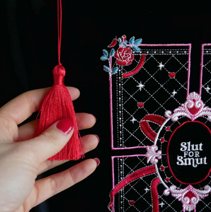 Slut for Smut Black 2.0 - Book & Ipad Sleeve (2 Pocket) - The Quirky Cup Collective