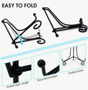 Black Metal Holder